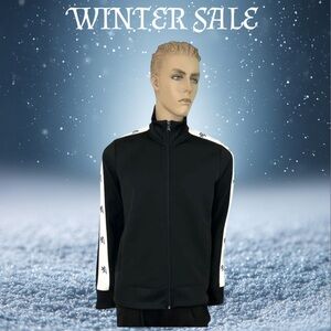 Express Men's Winter Jacket { Medium: 18 ⅜ / 33 ½ } Black & White